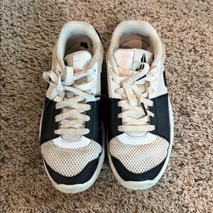 Nike Black and White Athletic Shoes